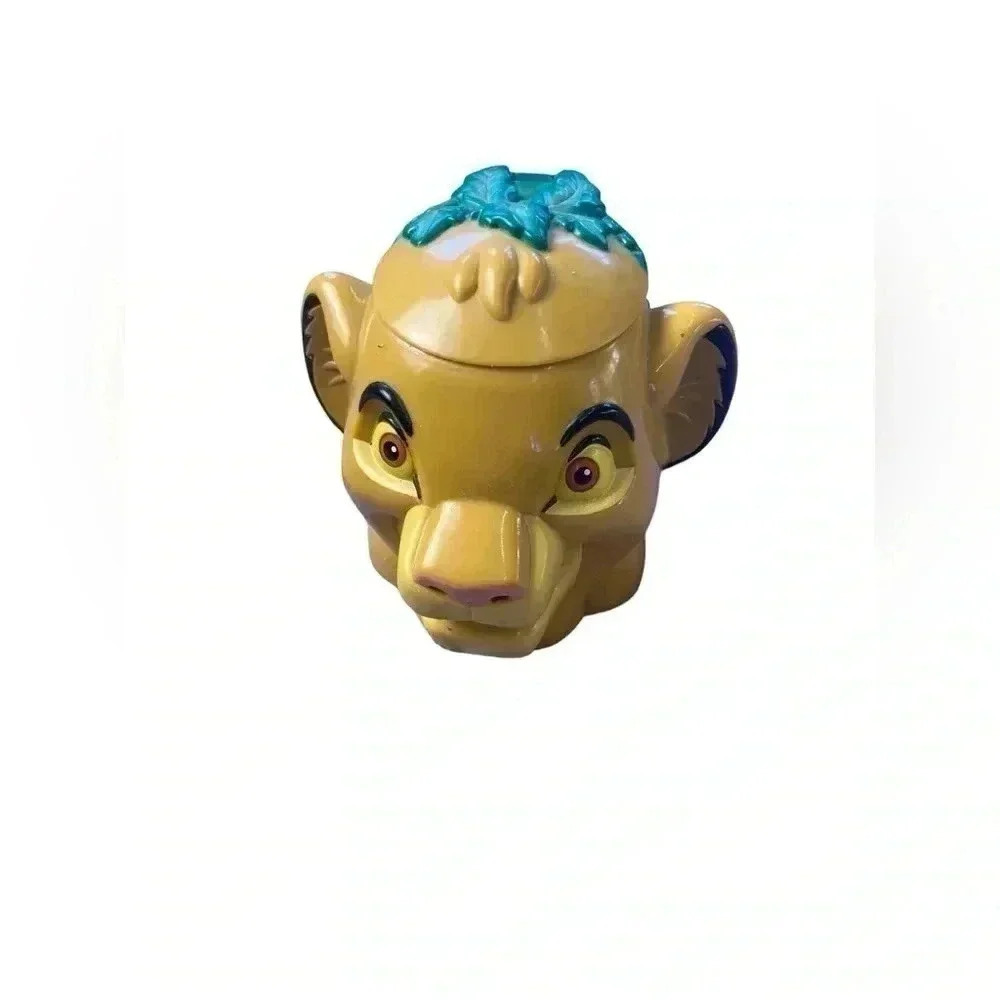 Vintage Disney on‎ Ice Lion King Simba Souvenir Cup Hinged Lid